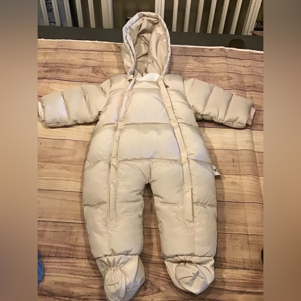 Murmurbear beige snowsuit child unisex size 73cm